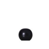 Miami fém végzáró 16mm labda fekete 1 pár