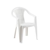 Atlantide karfás műanyag szék fehér