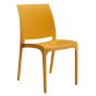 Volga műanyag kerti szék sárga